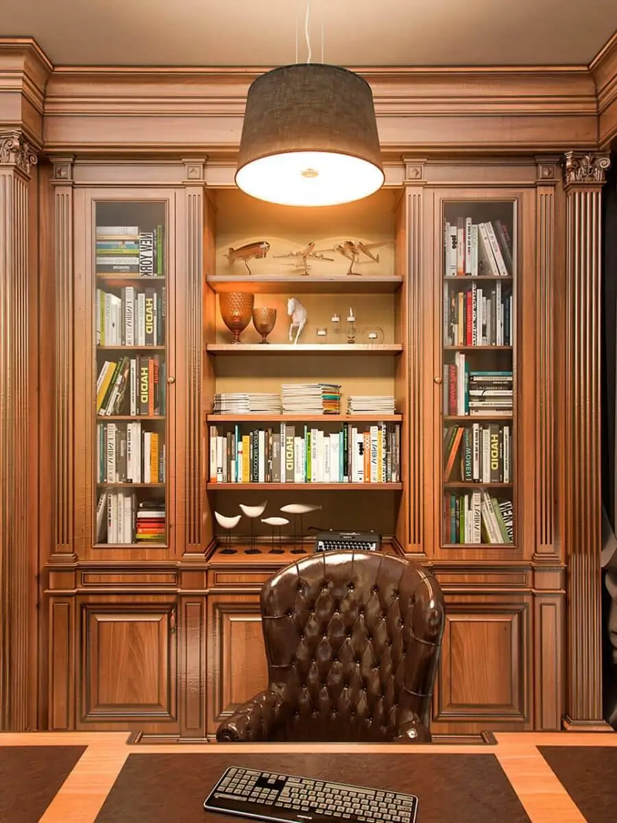 Кабинеты из дерева